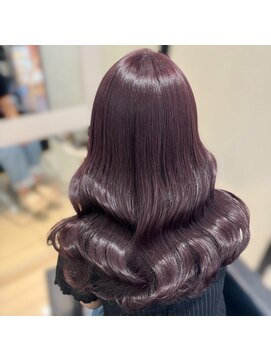 ソレイユ(Soleil) ボルドー/ブリーチなしピンク/ワンカラー/暖色カラー