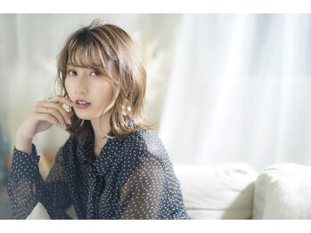 ヘアーメイクポリッシュ 西向日店の写真/《POLISHオリジナル♪+3300円で白髪をブリーチなしハイライトでカバー》