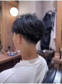 テーパーフェードマッシュ