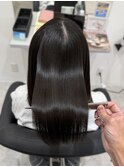 中学生の輝く縮毛矯正