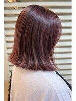 ヘアメイク イズム(HAIR MAKE ism) ピンクパープルボブ