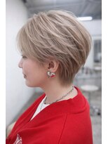 ファンド 千葉(fand) ショートヘア/ハイトーン/似合わせカット