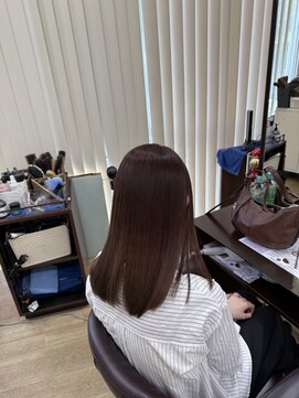 シード(SEED) 長崎　髪質改善縮毛矯正　透明感カラー