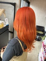 トリコ(ToricO)&nbsp;オレンジカラー　ダブルカラー　ブリーチカラー　夏カラー