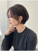 20代広がる髪に◎まとまるコンパクトショート