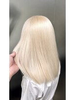 ワンスタイル(One style)&nbsp;【ケアブリーチ2回　学割U24】ハイトーンカラー＋髪質改善