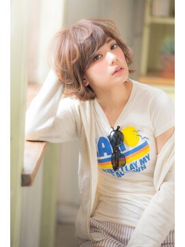 アリエッタ(aRietta) 【aRietta】無造作がカワイイ♪甘めバングのボリュームパーマ