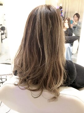 インプルーヴ アートスタイルヘアー(imProve Art style hair) 外国人風バイヤレージュ☆ハイライト&ローライト