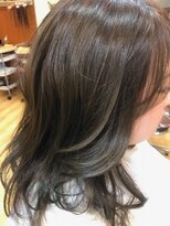ヘアーフェロー HAIR fellow ミドルレイヤー・グラデーションカラー