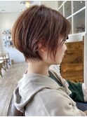大人可愛い ショートボブ ショートヘア【綾瀬/北千住/亀有】