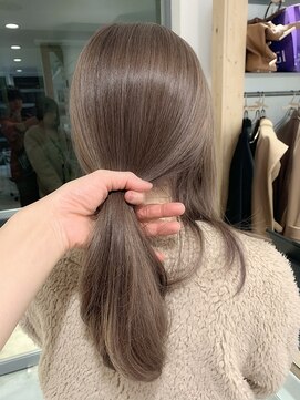 シキ 渋谷(siki) 【siki】まろやかベージュハイライト(原宿/表参道)