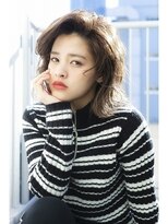 アジールヘア 東上野店(agir hair)&nbsp;ニュアンス　ストリートミディ/クールミディ/グレージュ