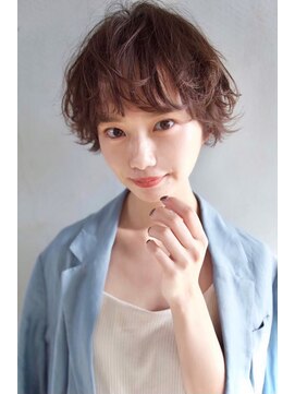 クレドガーデン 浦和店(CRED GARDEN) ニュアンスマッシュ/丸みショート/フォギーブラウンg3