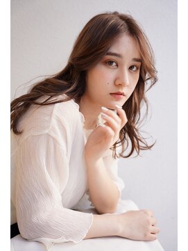 ブゾン(buZon) 【buZonブゾン】ゆるパーマ×ライトベージュ