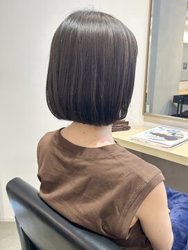 レトン 銀座(leton) 重ためボブ/顎下ボブ/前下がりボブ 東銀座/銀座