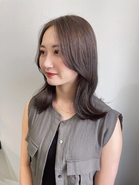 ロットアニバース(lott annibirth) 【髪質改善】グレージュブラウン/艶髪/透明感/トリートメント