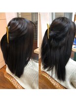 ヘアー マジック 国立店(Hair Magic)&nbsp;モテ髪こなれヘア/美髪薄めバング