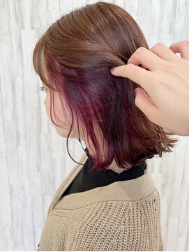 アンジュ 大豆島店(ange) インナーカラー