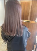 切りっぱなしロングボブ