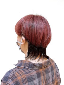 アッシュ 町田駅前通り店(Ash) 【ASH 町田駅前通り店　西尾美妃】マッシュウルフ