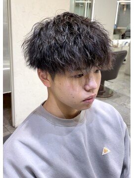 コーストバイマグ 塩尻店(COAST by Mag) 王道メンズショート☆無造作ツイストスパイラルパーマ