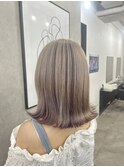 アンブレラカラー ミルクティーカラー 所沢