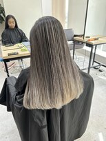 ユウル 横浜(juhl.)&nbsp;バレイヤージュ/ケアブリーチ/ブリーチ/ハイトーンカラー