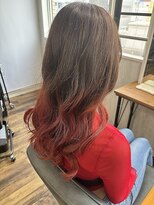 テーラヘアー 成田店(TELA HAIR)&nbsp;オレンジグラデーション
