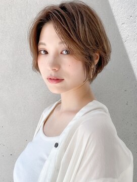 エトラ 渋谷店(etora) 前髪 アンブレラカラー こなれミディ イメチェン ウェーブパーマ