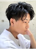 ビジネスアップバング×爽やかツーブロック×刈り上げショート
