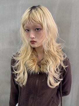 カシェ ホリエ(CACHE HORIE) 抜きっぱなし / ブリーチ / レイヤーカット / レイヤー