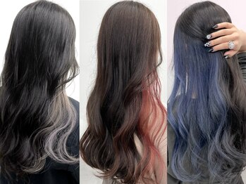 キリカ 中野(KIRIKA)の写真/【選べるデザインブリーチ★カット+カラー+オッジィオット3stepT￥13900/中野駅/髪質改善/白髪染め】