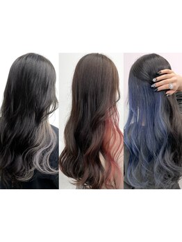 【選べるデザインブリーチ★カット+カラー+オッジィオット3stepT￥13900/中野駅/髪質改善/白髪染め】