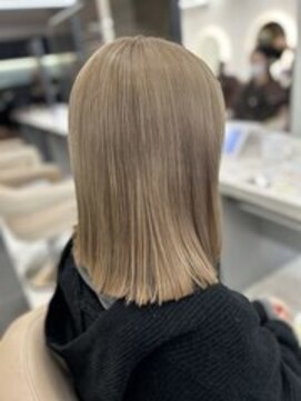 アース 霧島国分店(HAIR&MAKE EARTH) 明るめミルクティー☆