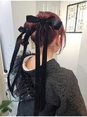 カチモリヘアアレンジ