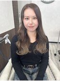 くびれヘア/レイヤー/レイヤーカット/外国人風/韓国風/堺東