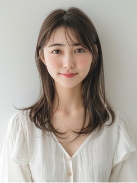 エレノア 国分寺(Eleanor) アッシュベージュ×レイヤーミディ