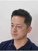 一宮アップバング×大人ビジネスショート清潔感爽やかダンディ
