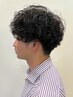 【メンズ限定】メンズカット+パーマ　￥13,200→￥12,600