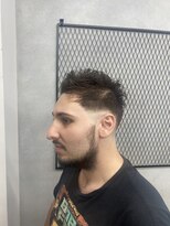 イース バイ アンブルリュクス 北千住(Ease by amble luxe)&nbsp;スキンフェード×アップバング