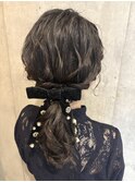 ふわふわローポニー