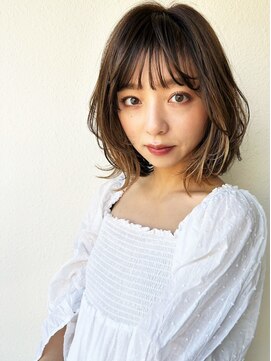 カバーヘア ブリス 川口(COVER HAIR bliss) 外国人風グラデーションカラーハイライトp1川口10代20代30代