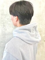 ラウンジ モリオ イケブクロ(Lounge MORIO Ikebukuro)&nbsp;池袋メンズカットセンターパート毛流れハンサムショートメンズ