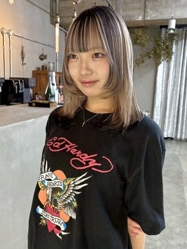 ステップボーンカットオオサカ(STEP BONE CUT OSAKA Via TICK-TOCK) 【ステップボーンカット】アンブレラエンドカラー