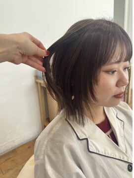 バイオレット ナゴヤ(Violet Nagoya) ボブレイヤー レイヤーカット マロンブラウン 秋冬カラーHR-175