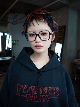 ギークス(GEEKS) 【GEEKS渋谷】渋谷/お任せデザインカラー/レイヤーショート/小顔