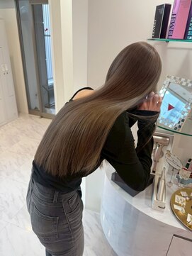 【MONA】髪質改善/艶髪/透明感カラー/イルミナ