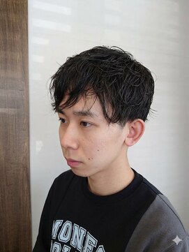 ワンワンオー バーバーショップ コンチネンタル(@110 BARBER SHOP continental) シャドウパーマ