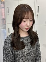 ココロ(COKORO)&nbsp;高濃度水素ケアカラー × 韓国風くびれ巻き