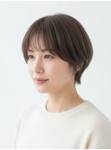 透明感ブラウンxショートボブ